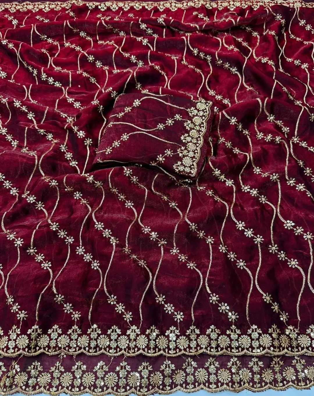 Chiffon Designer Saree