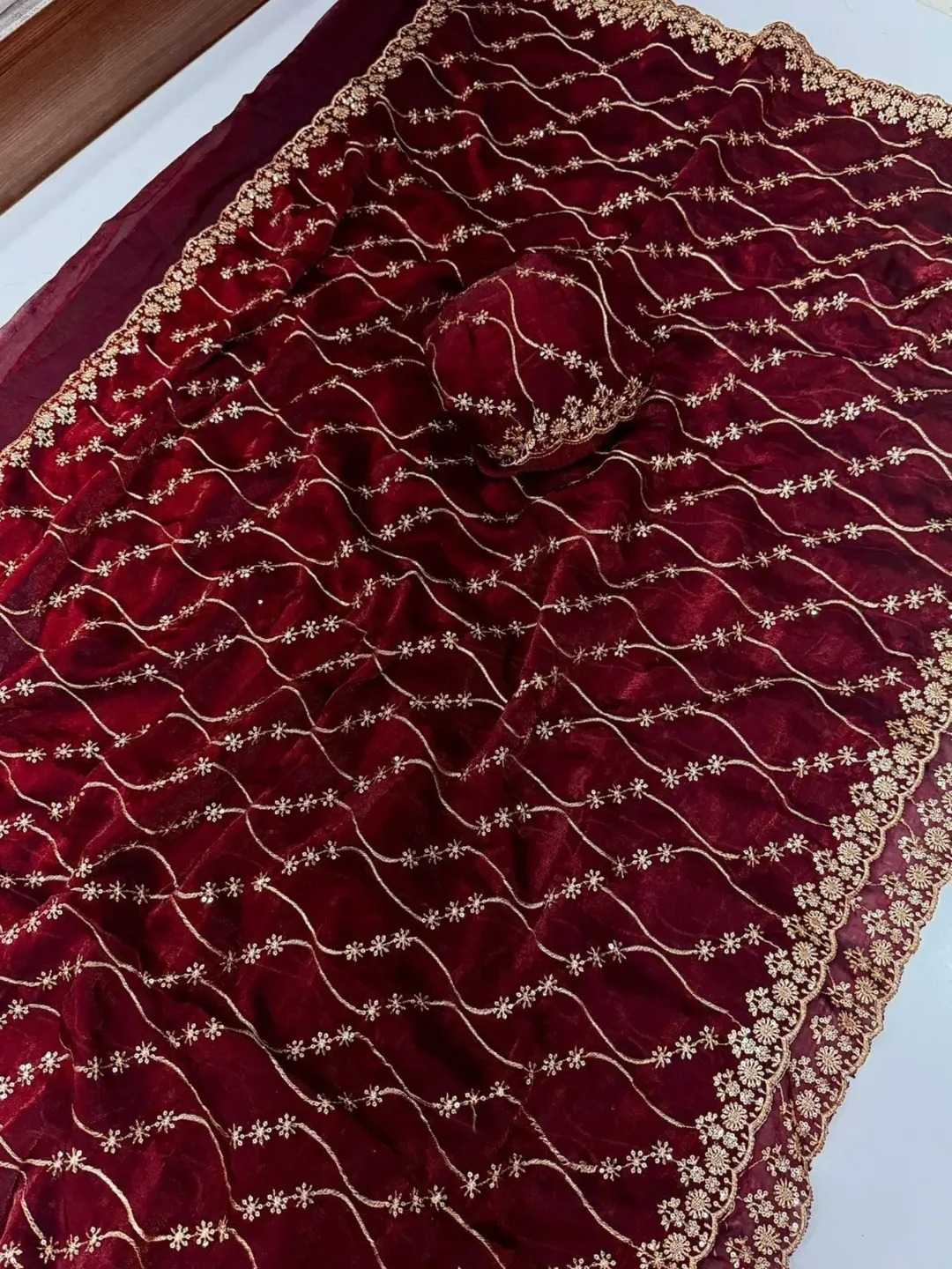 Chiffon Designer Saree