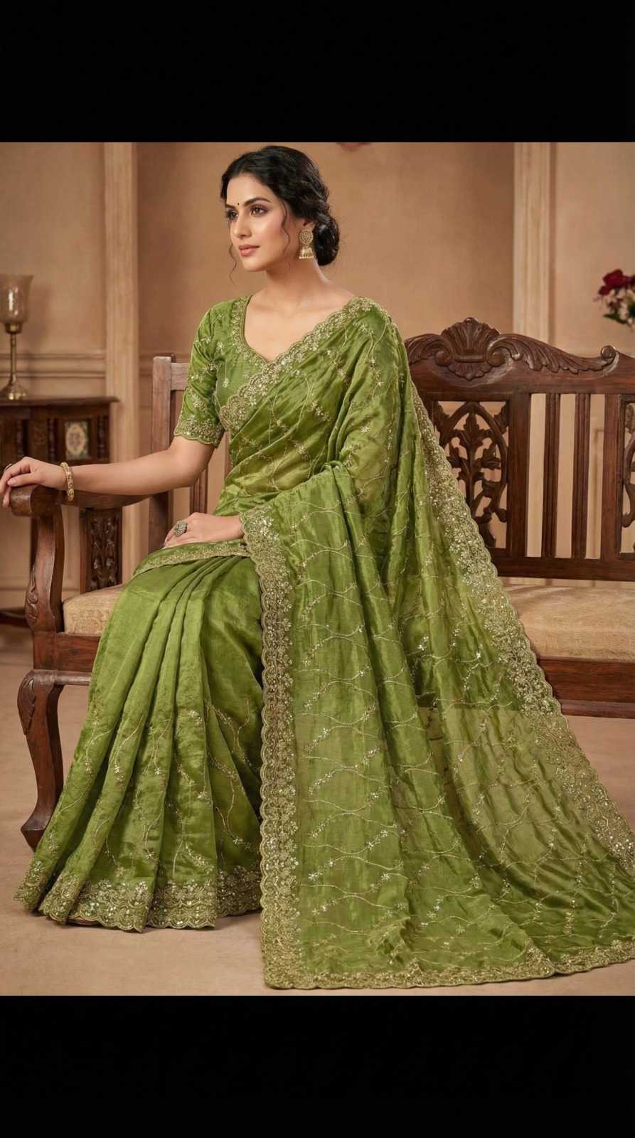 Chiffon Designer Saree