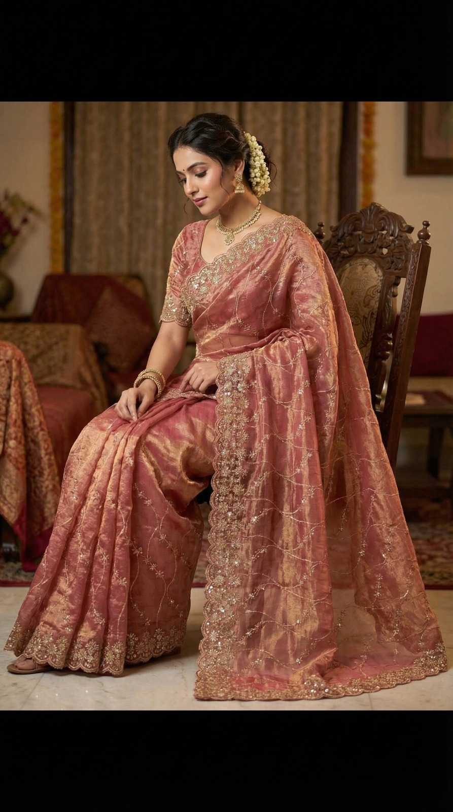 Chiffon Designer Saree
