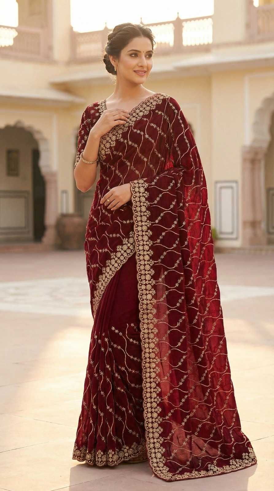 Chiffon Designer Saree