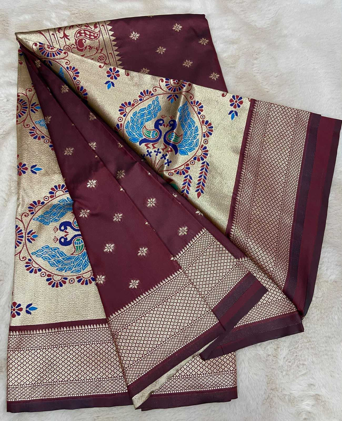 Pure Silk Designer Saree