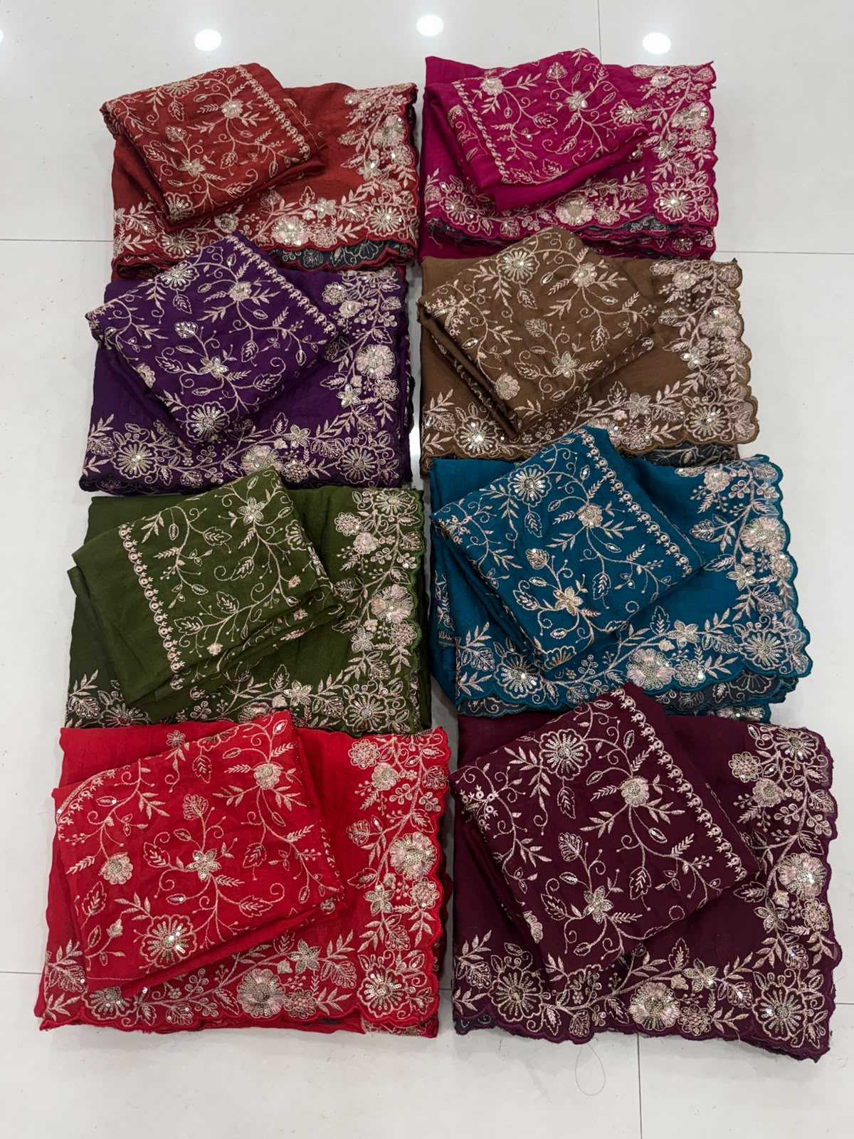 Viscose Sequnce Designer Saree