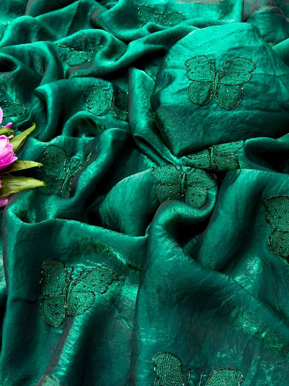 Kamini Satin Designer Saree
