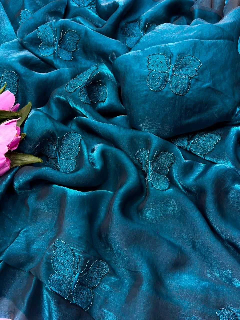 Kamini Satin Designer Saree