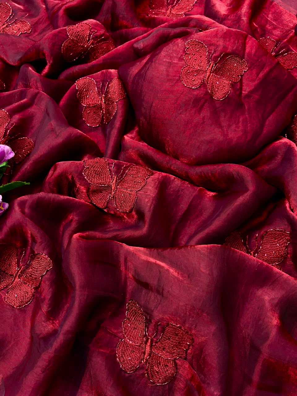 Kamini Satin Designer Saree