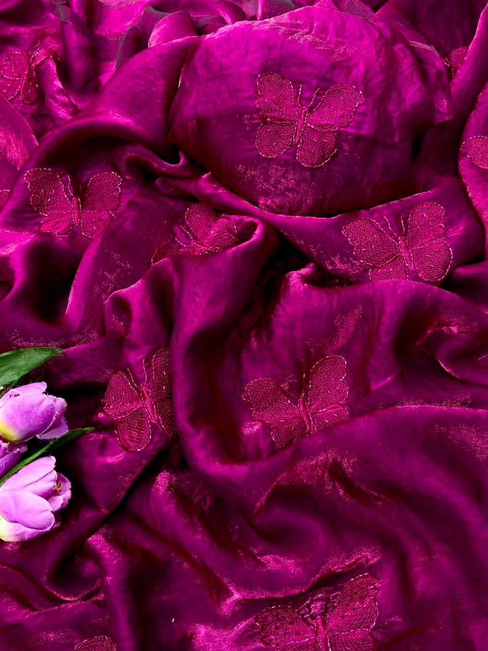 Kamini Satin Designer Saree