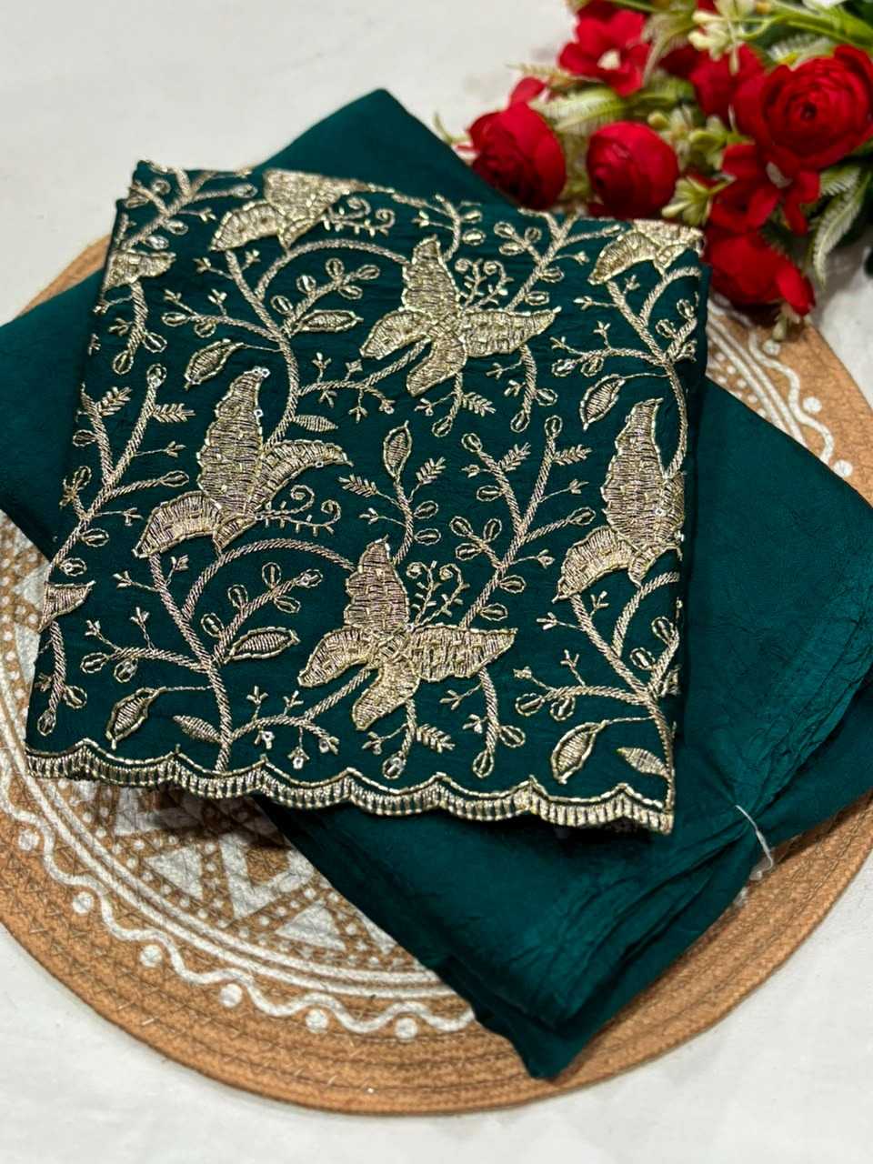 Nirmala Fancy Sequence Saree