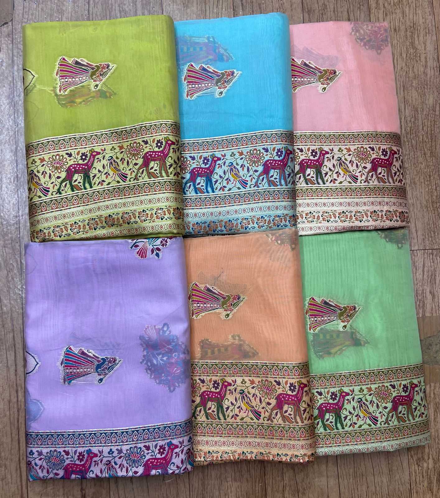 Organza Designer Saree