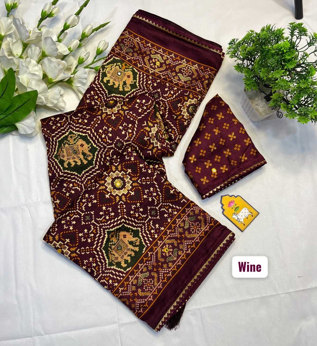 Pashmina Fancy Saree