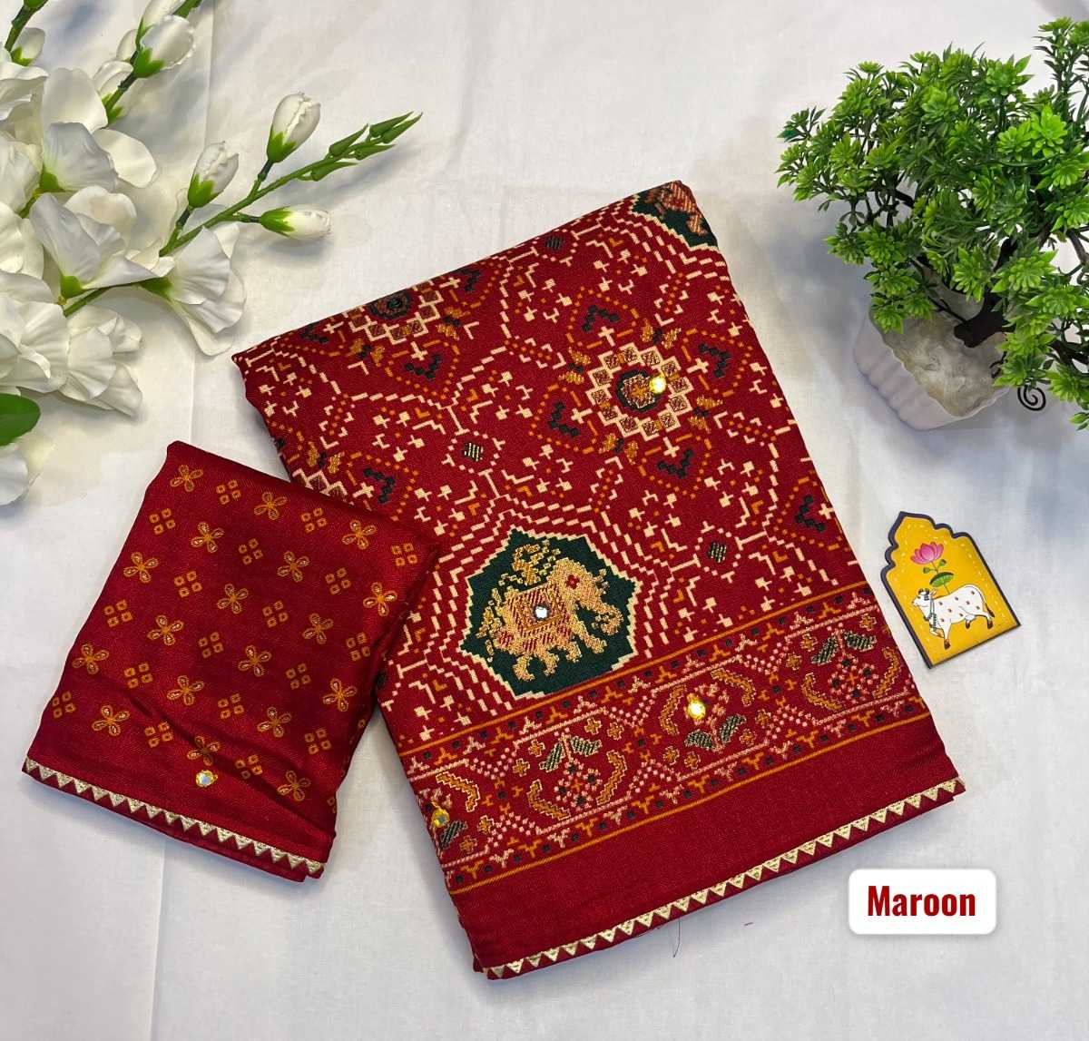 Pashmina Fancy Saree