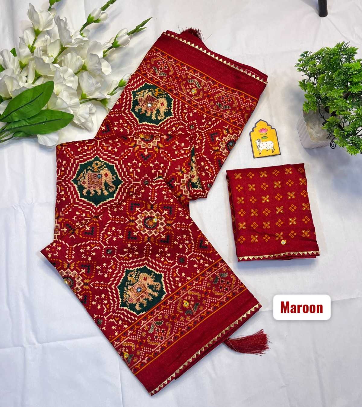 Pashmina Fancy Saree