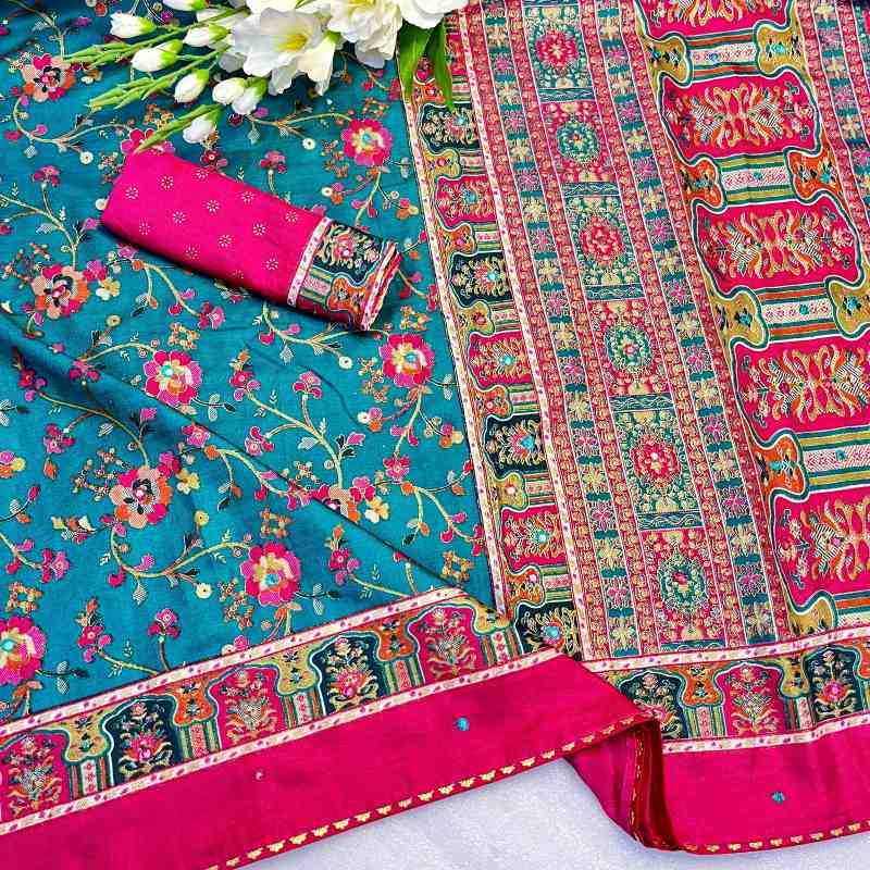 Pashmina Fancy Saree