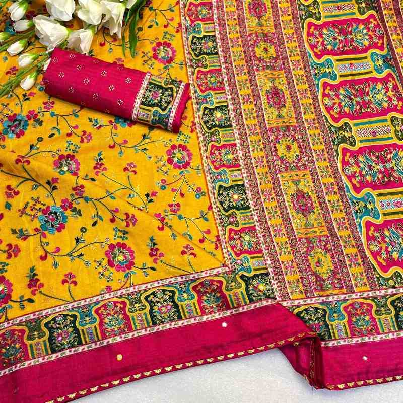 Pashmina Fancy Saree
