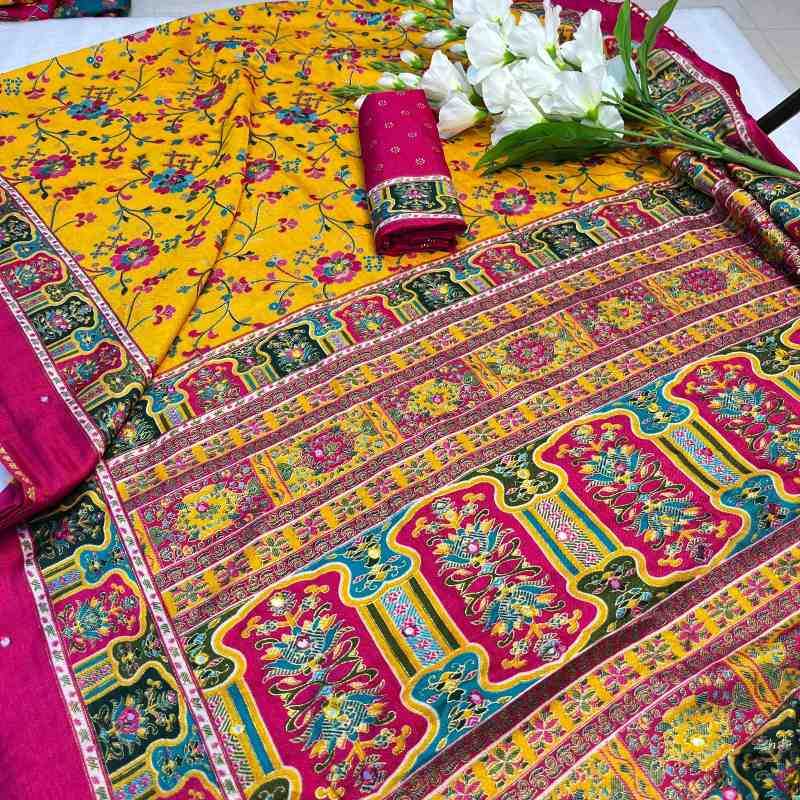 Pashmina Fancy Saree