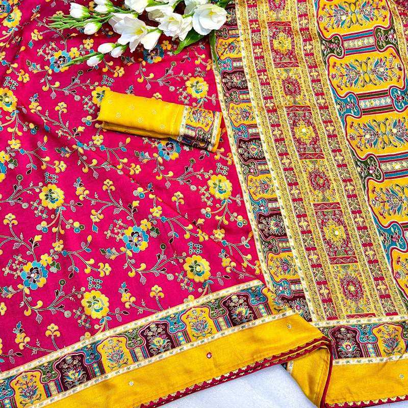 Pashmina Soft Silk Saree