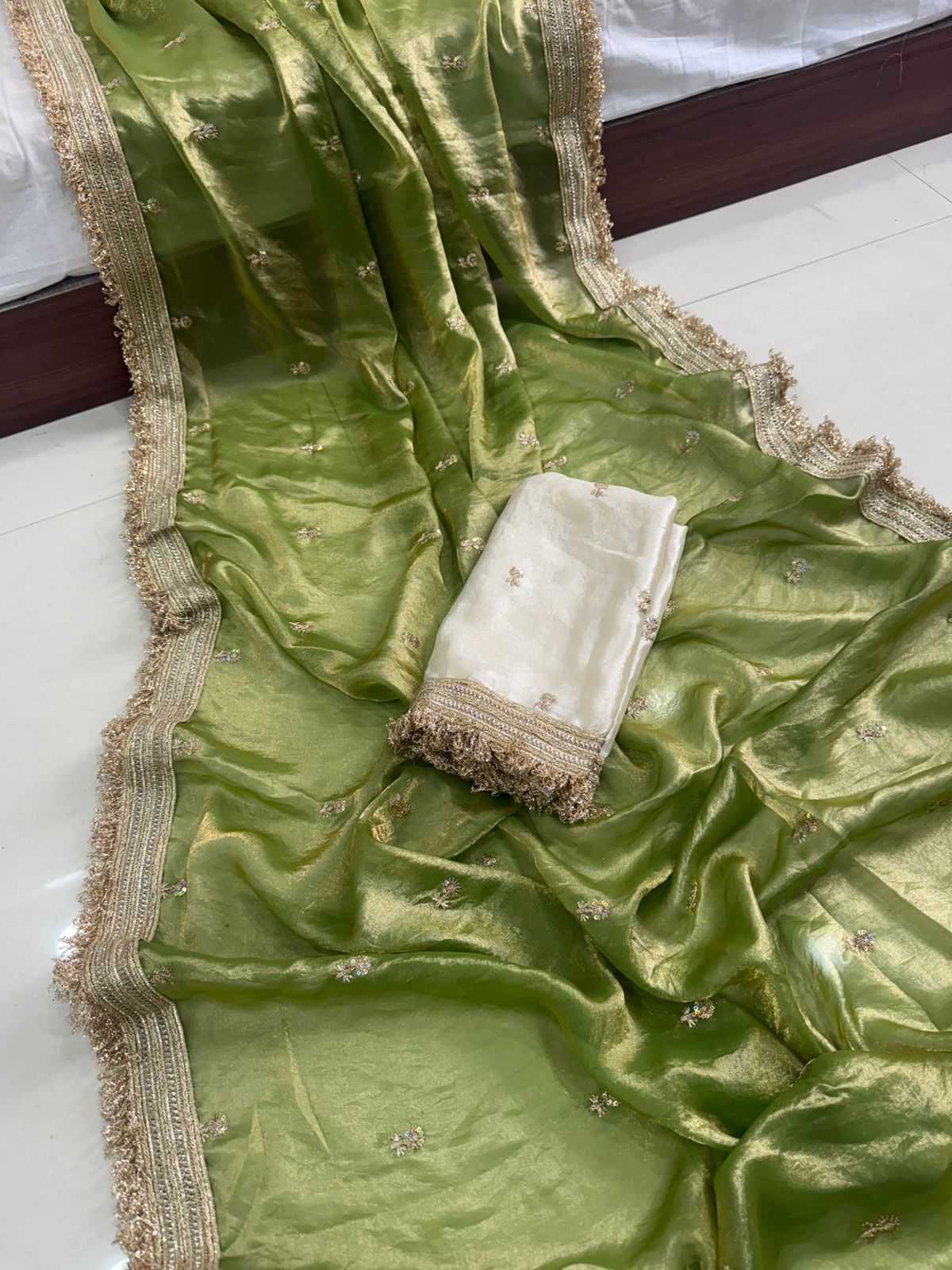 Space Silk Party Wear Saree