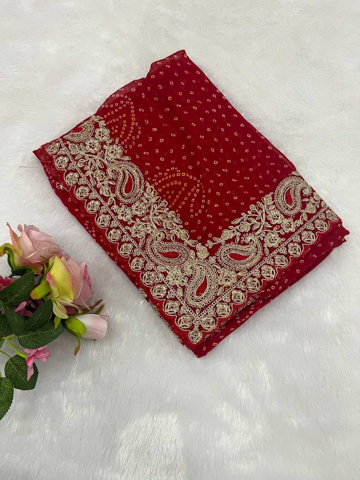 Georgette Printed Saree