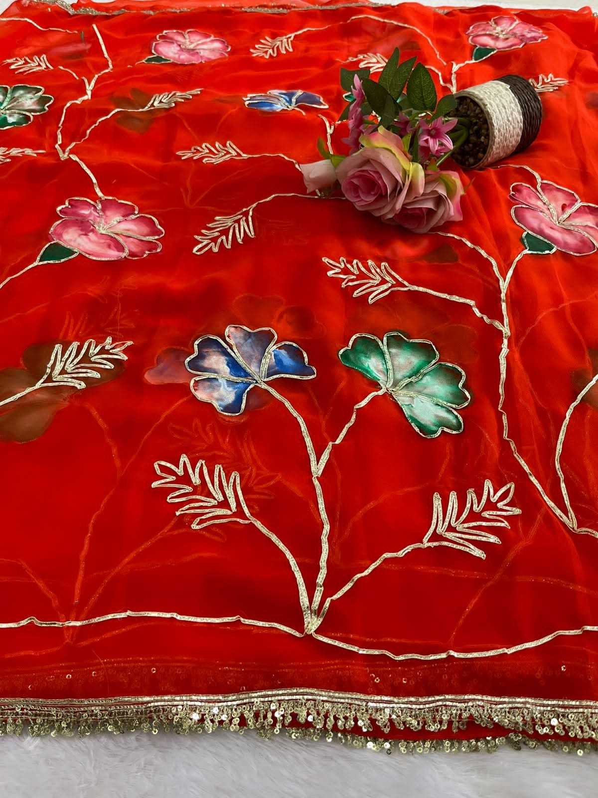 Printed Saree
