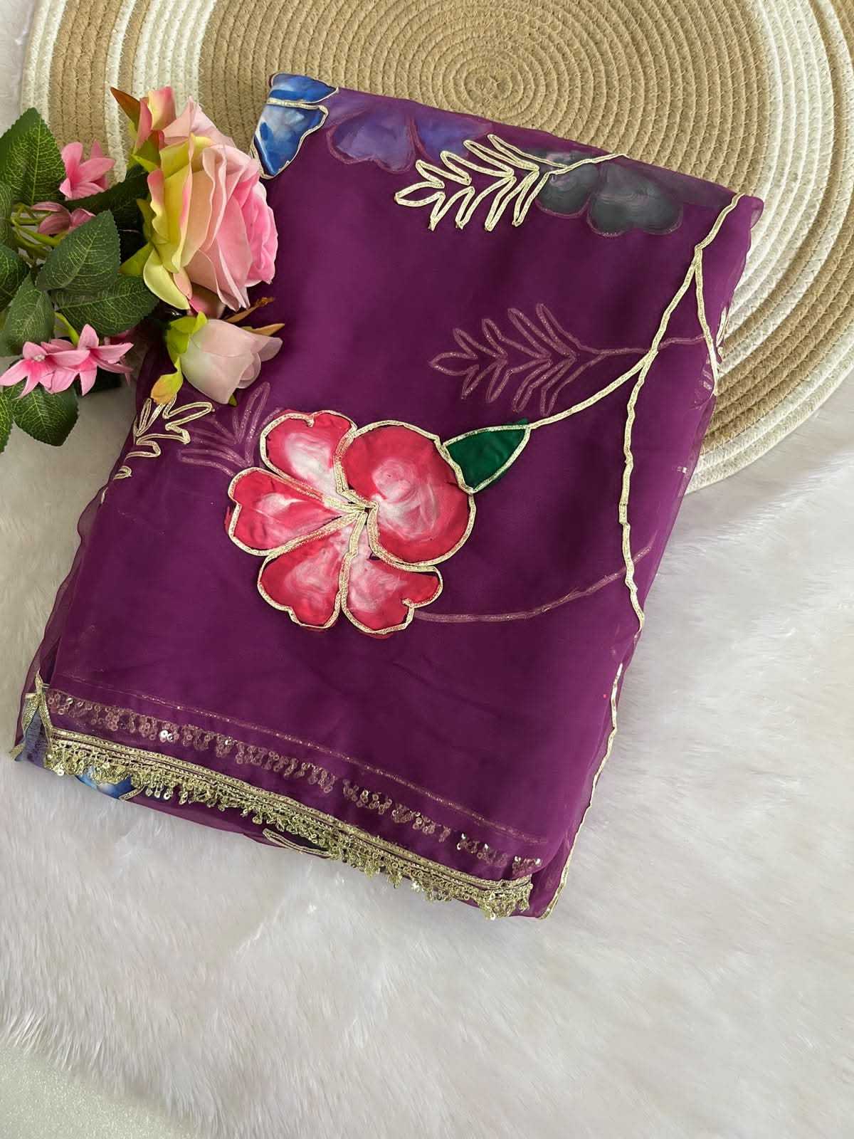 Printed Saree