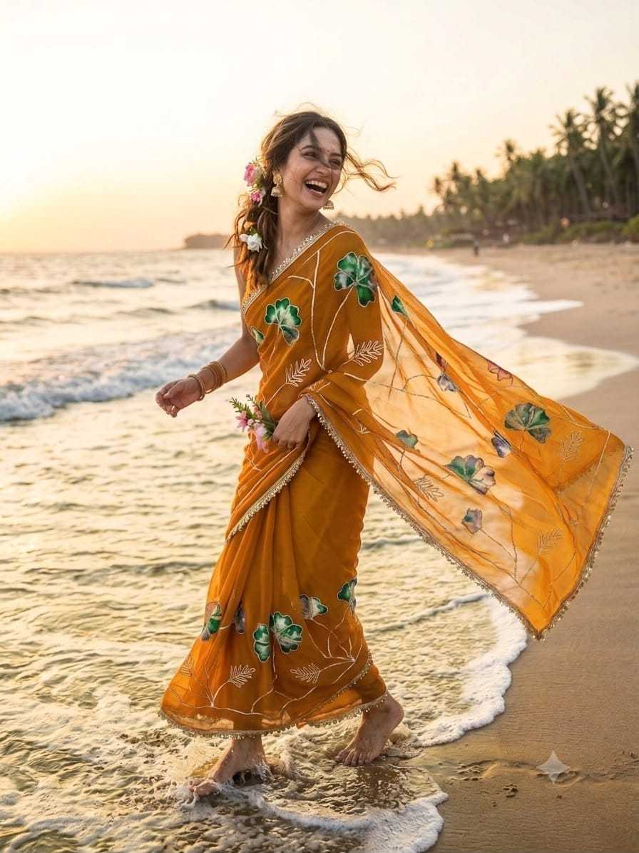 Printed Saree
