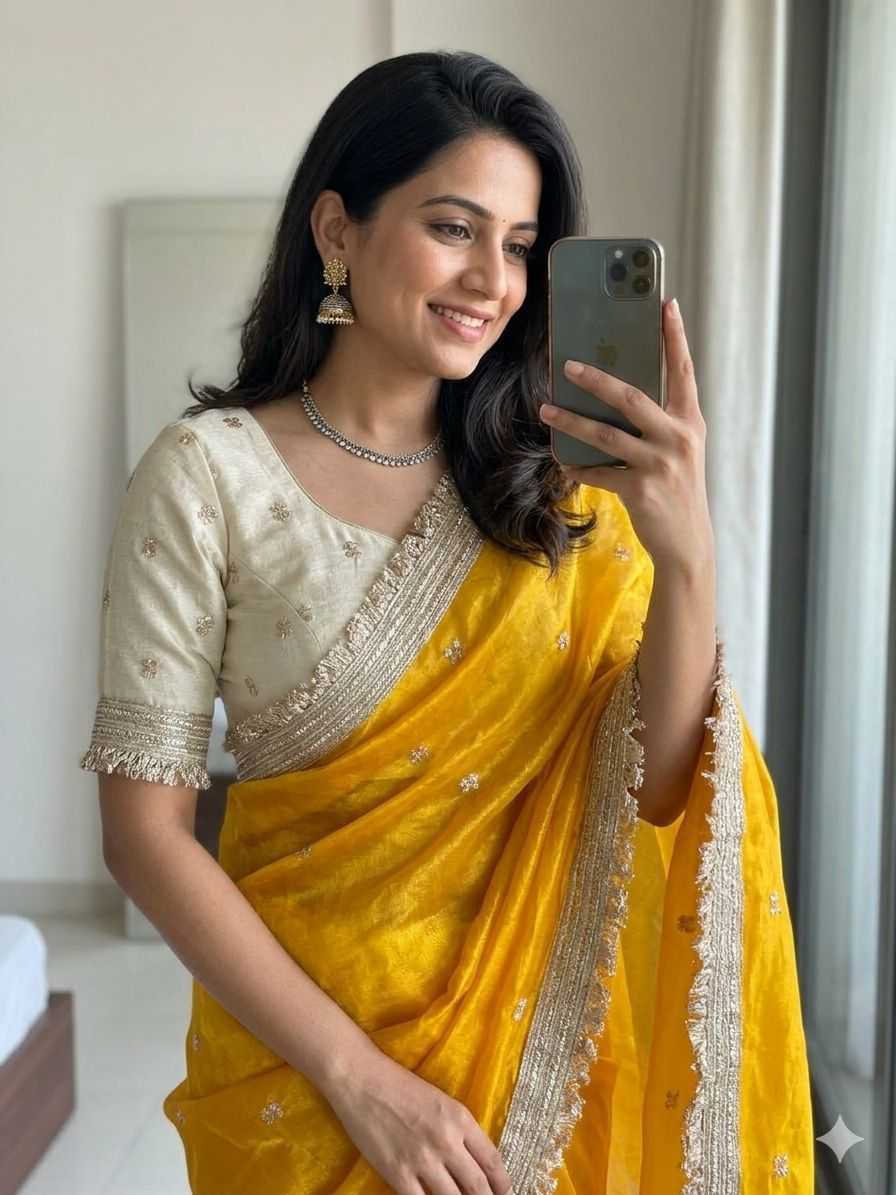 Space Silk Traditional Saree