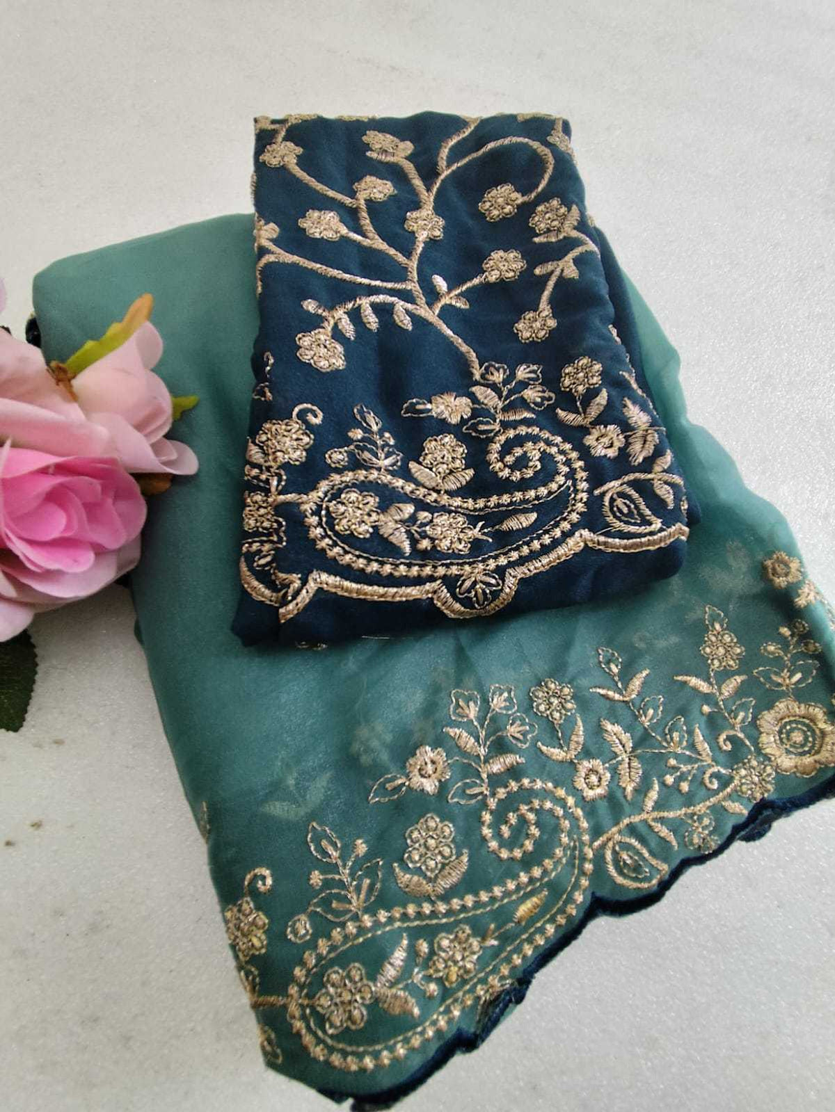 Georgette Designer Saree