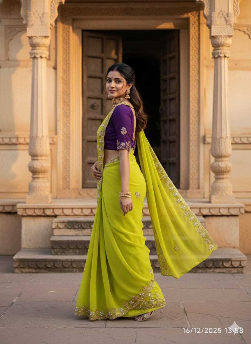 Georgette Saree