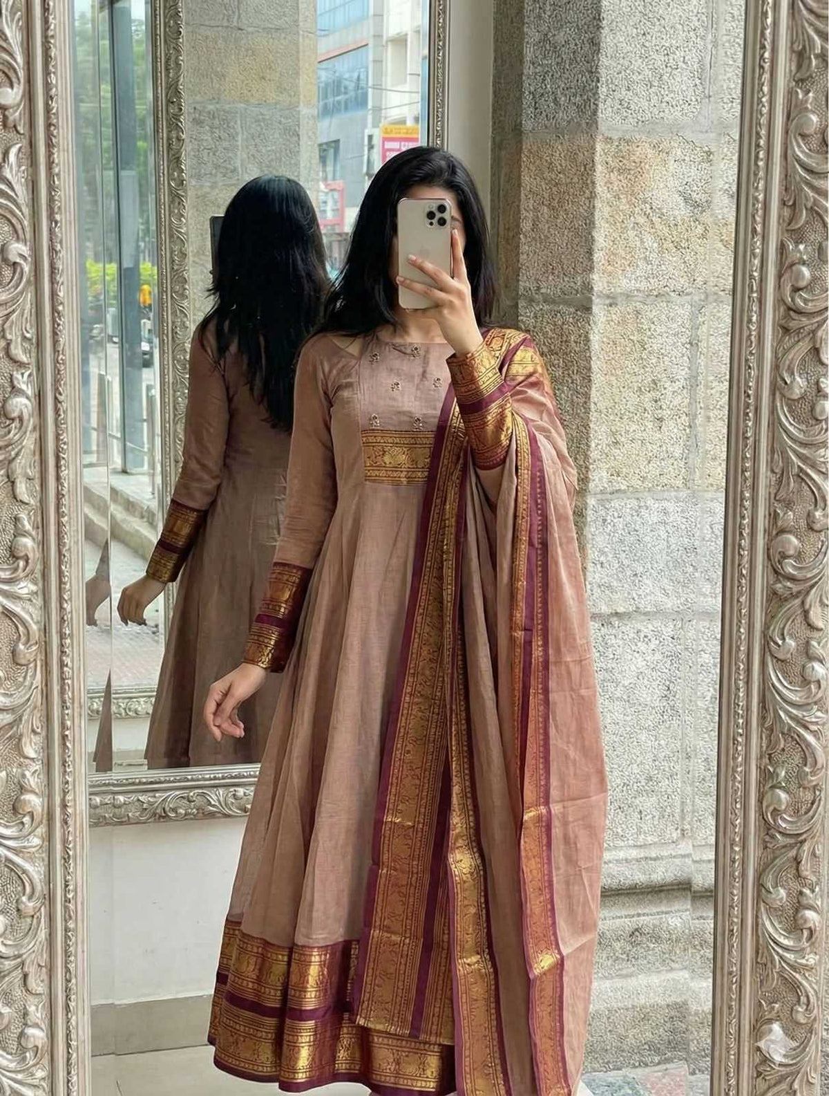 Cotton Fancy Gown
