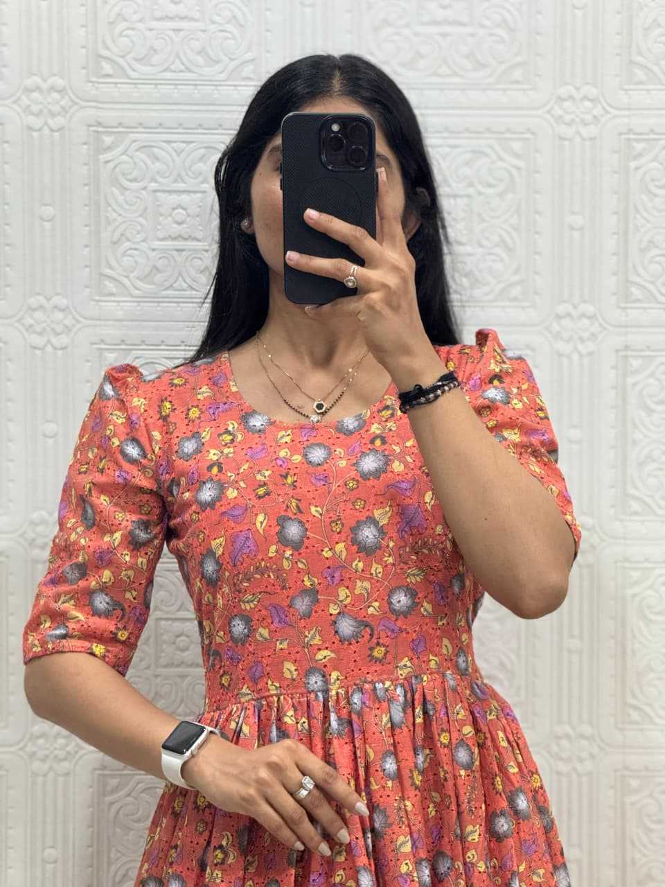 Fancy Printed Gown