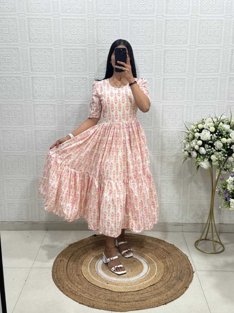 Fancy Printed Gown