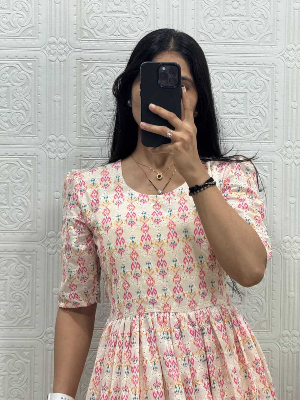 Fancy Printed Gown