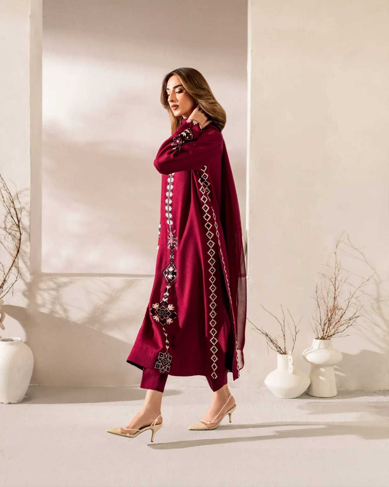 Embroidery Suit