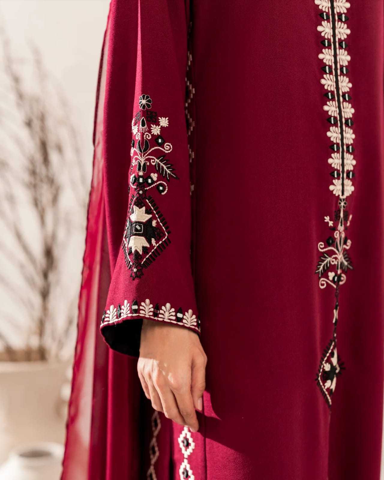 Embroidery Suit