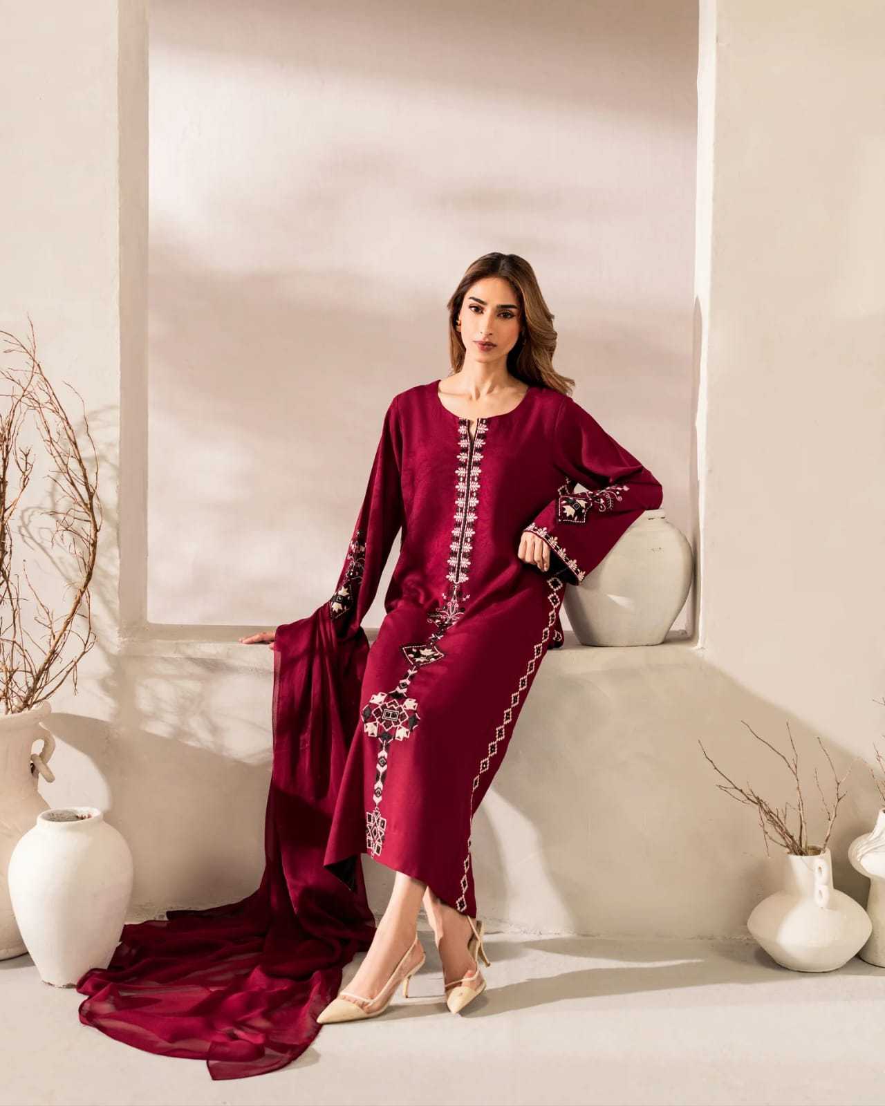 Embroidery Suit