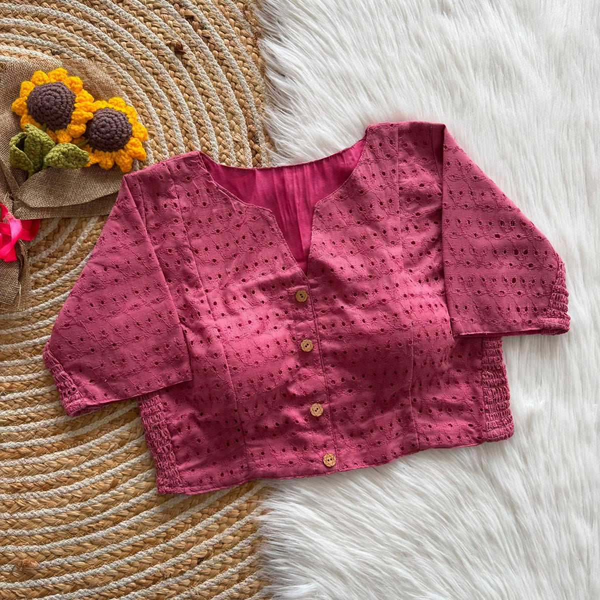 Brinda Hakoba Embroidered Blouse