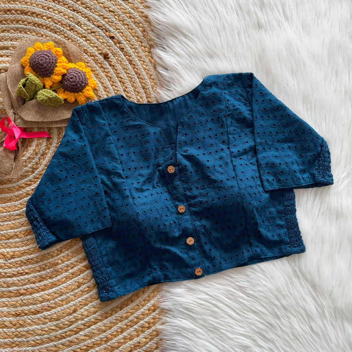Brinda Hakoba Embroidered Blouse
