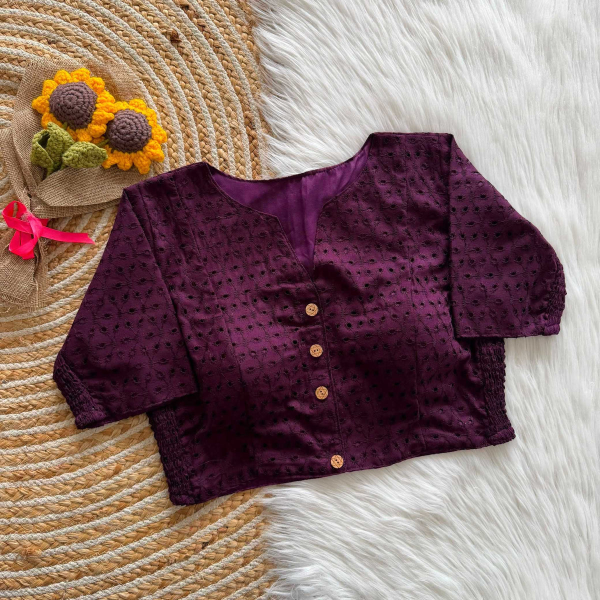 Brinda Hakoba Embroidered Blouse