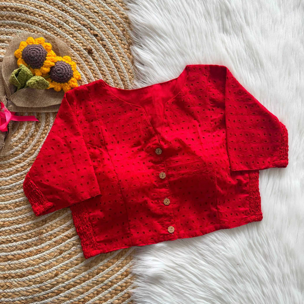Brinda Hakoba Embroidered Blouse