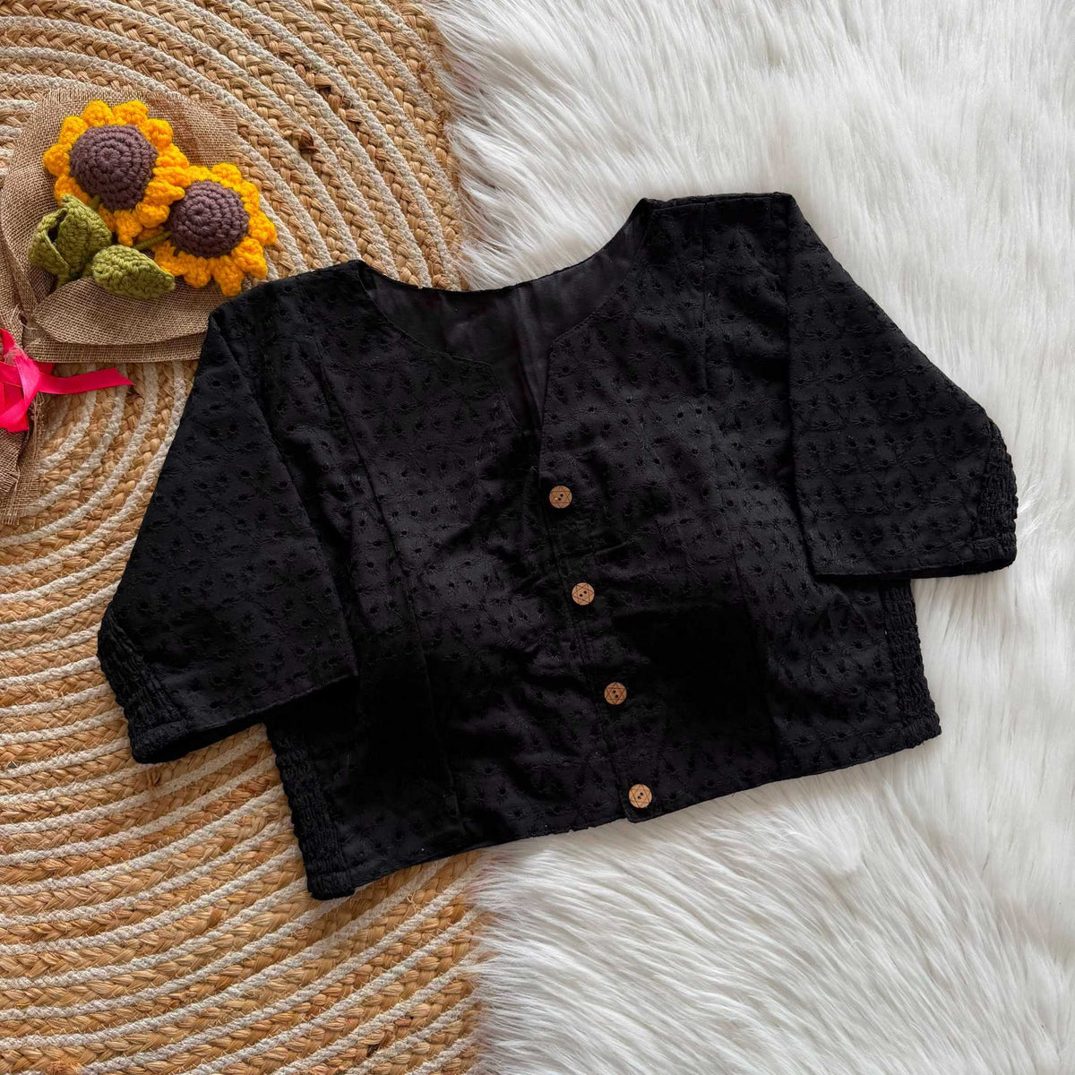 Brinda Hakoba Embroidered Blouse