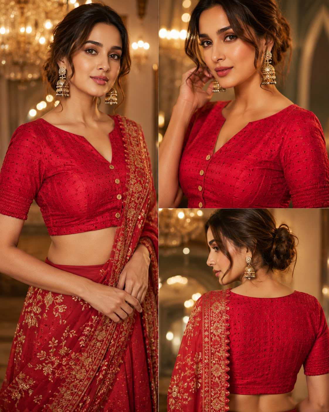 Brinda Hakoba Embroidered Blouse
