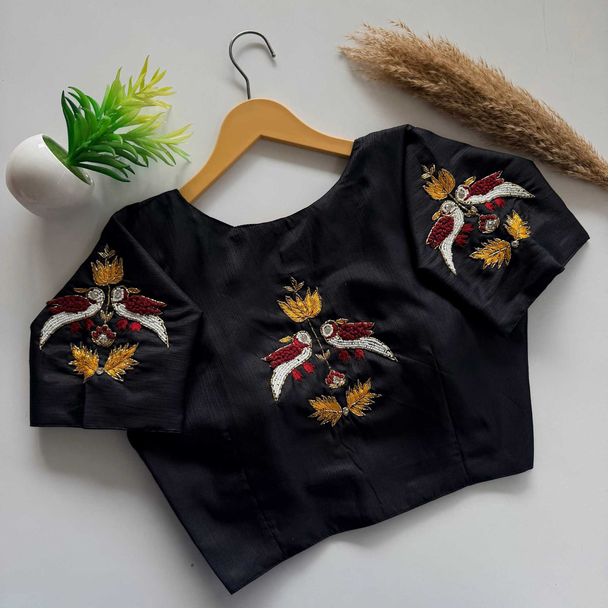 Drishti Soft Silk Designer Blouse