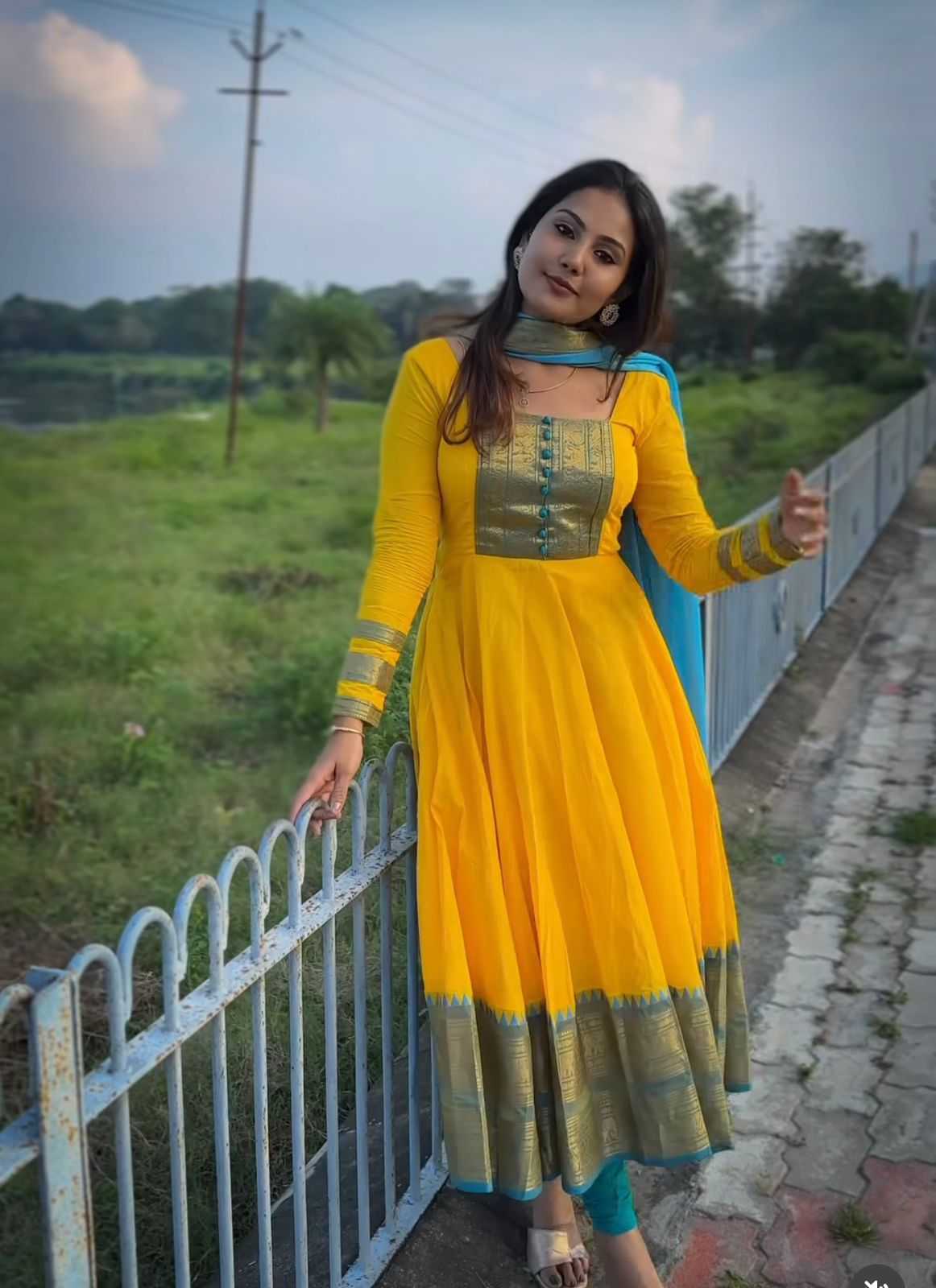 Khyati Cotton Fancy Gown
