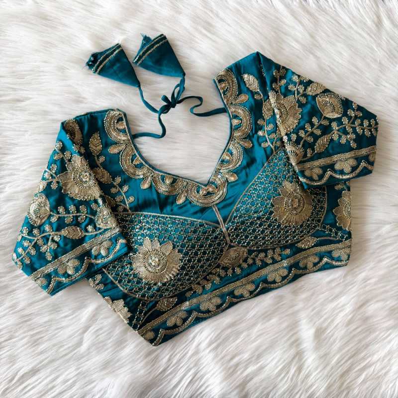 Sequence Embroidery Blouse
