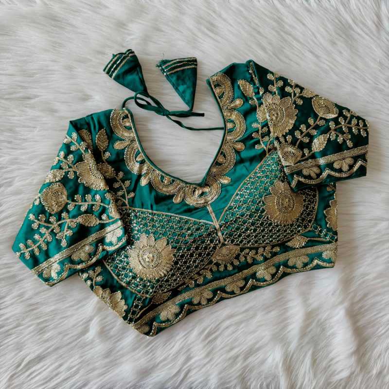 Sequence Embroidery Blouse