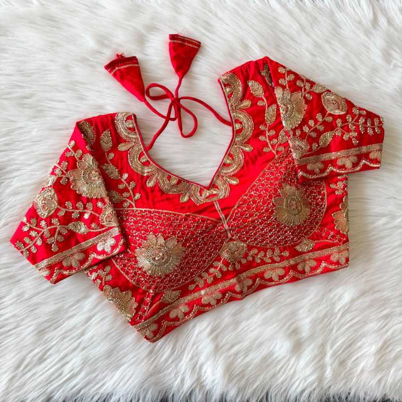 Sequence Embroidery Blouse