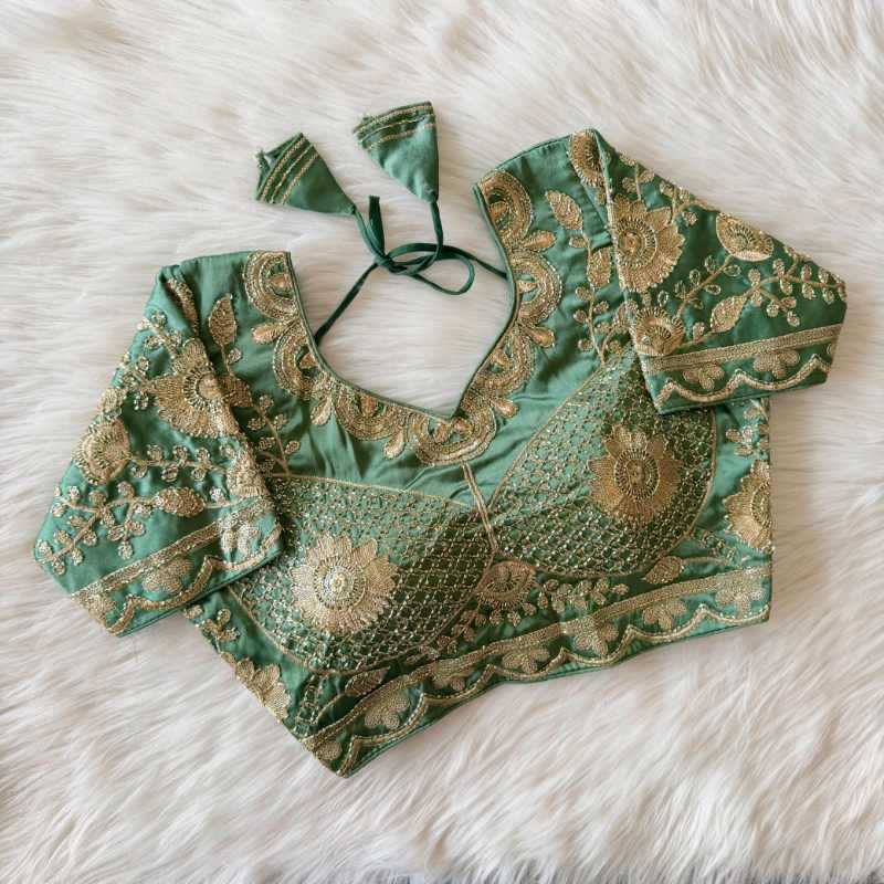 Sequence Embroidery Blouse