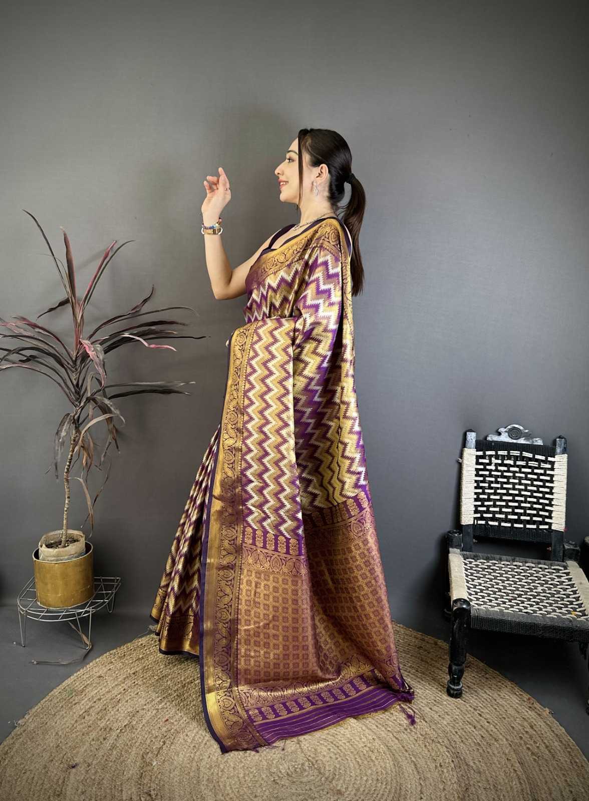Alani Soft Silk Saree