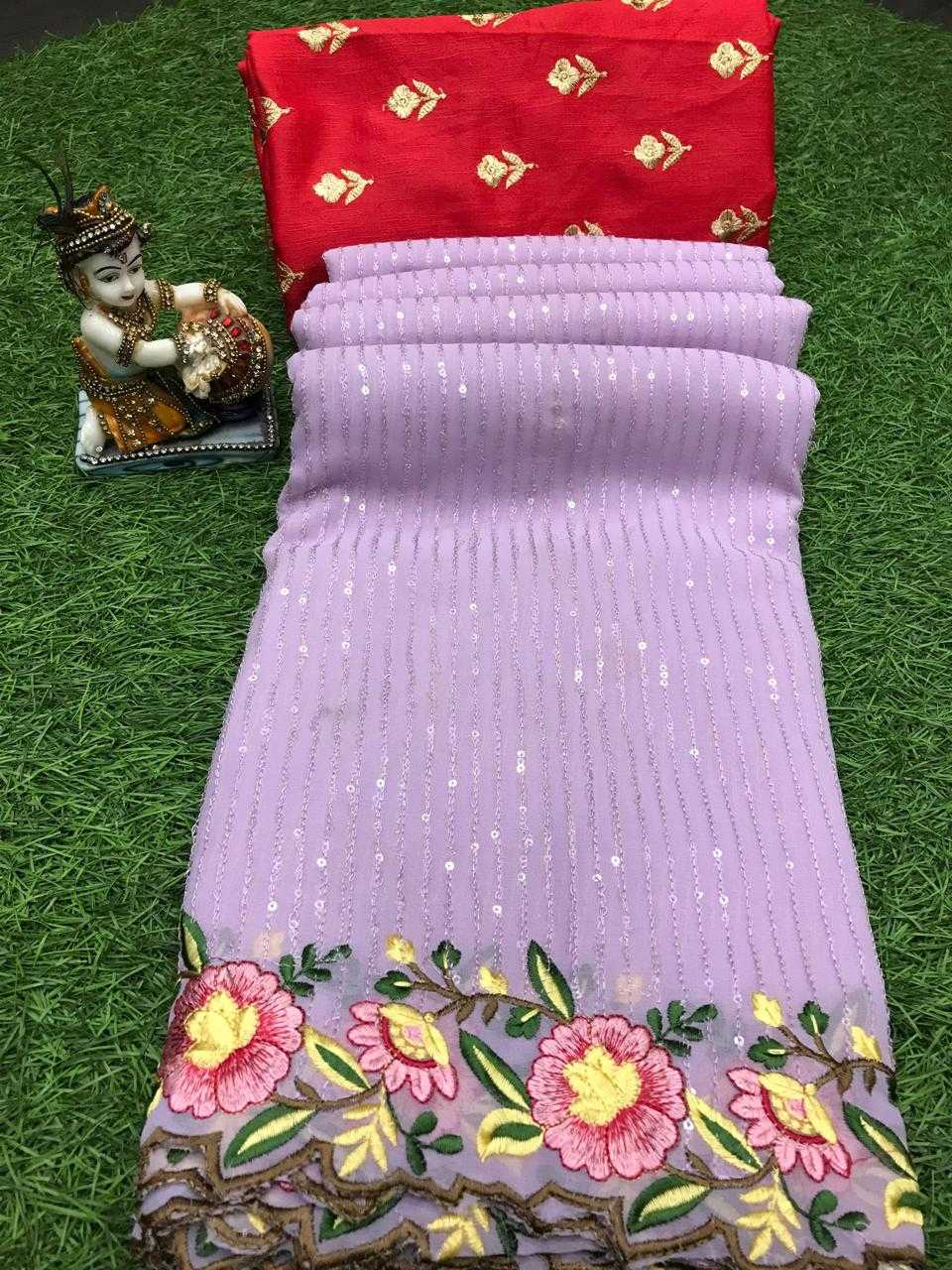 Beauty Premium Georgette Saree