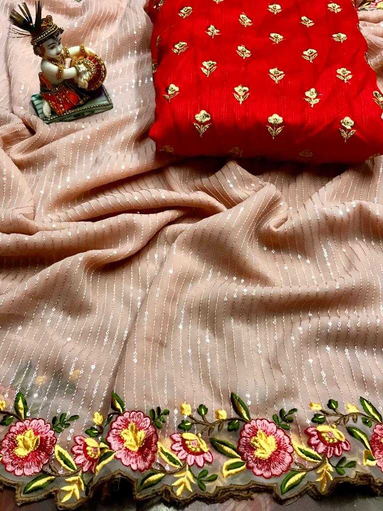 Beauty Premium Georgette Saree